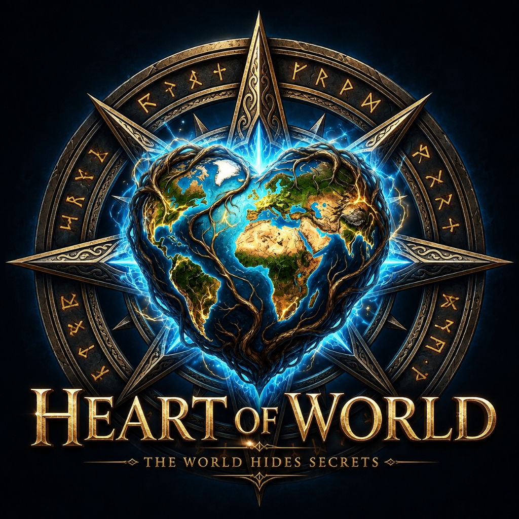 Heart of World Logo